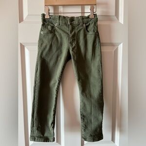 Gymboree green denim jeans